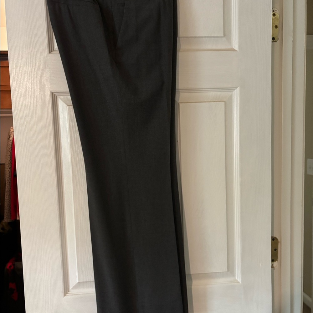 LOFT Black and Cream Dress Pants